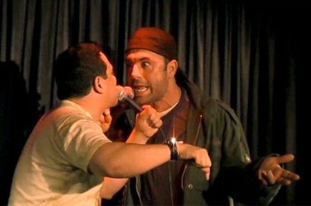 Joe Rogan and Carlos Mencia's on-stage altercation